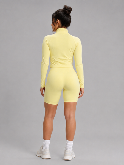 Dream Heather Zip Jacket - Heather Sunbeam