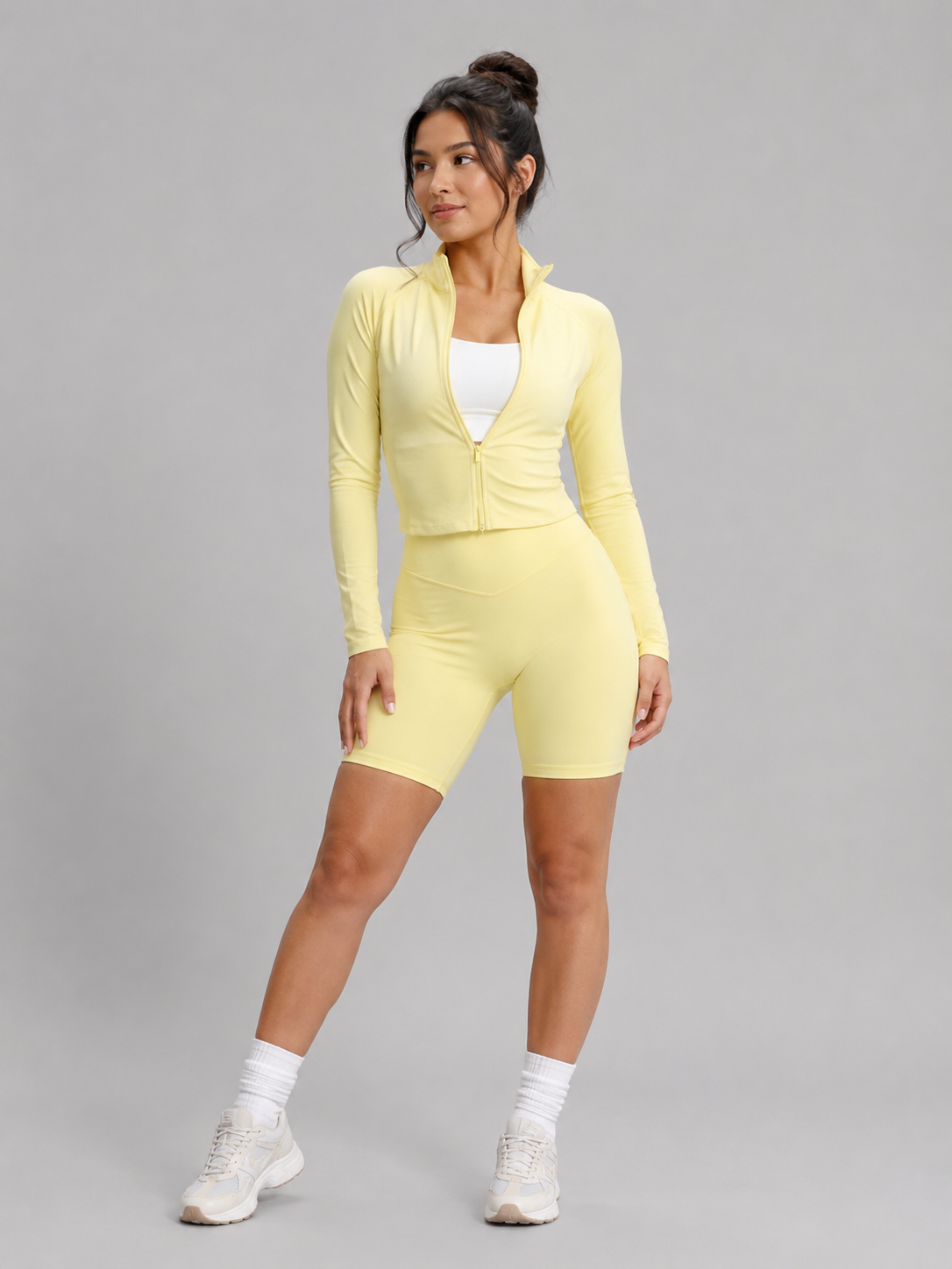 Dream Heather Zip Jacket - Heather Sunbeam