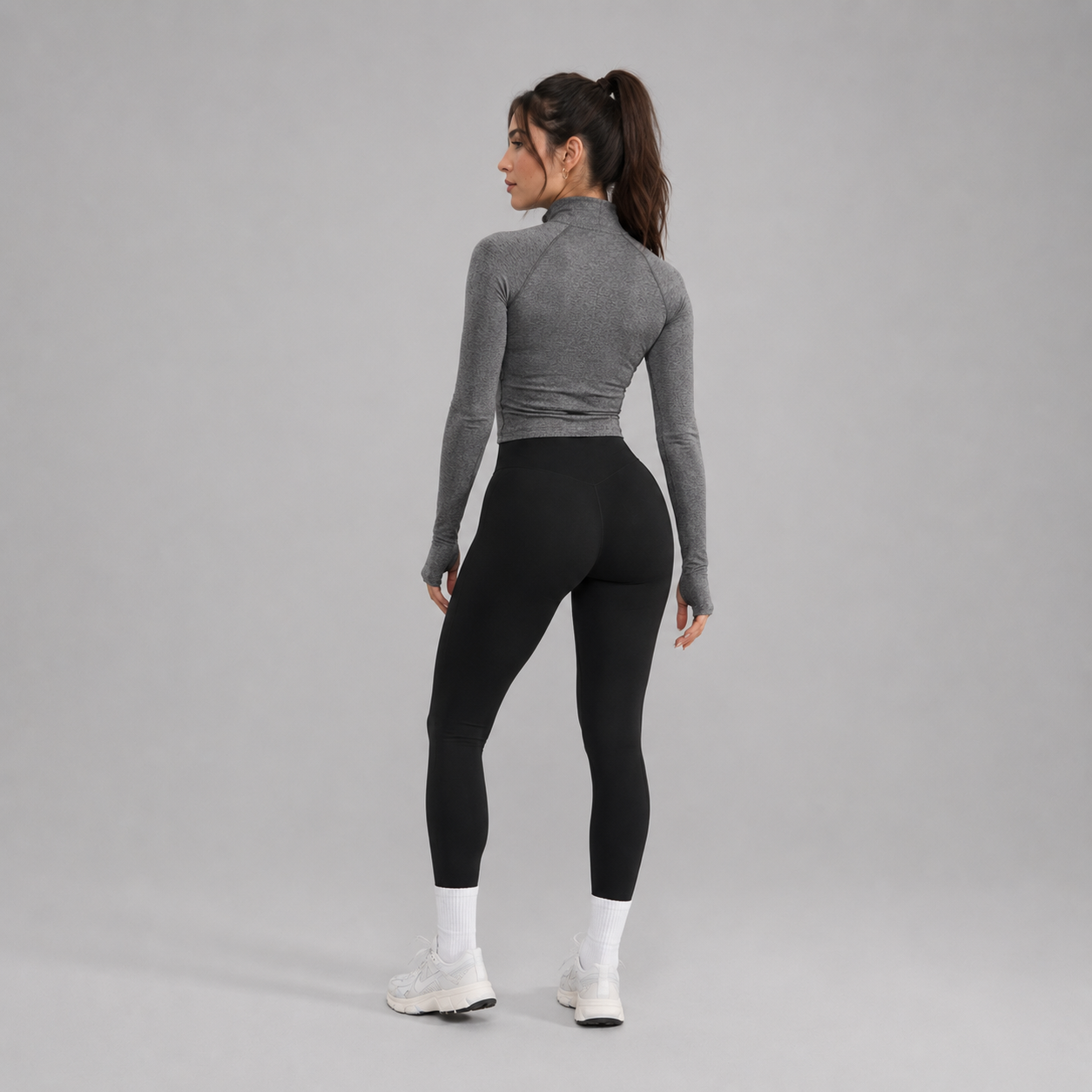 Dream Heather Zip Jacket - Heather Charcoal