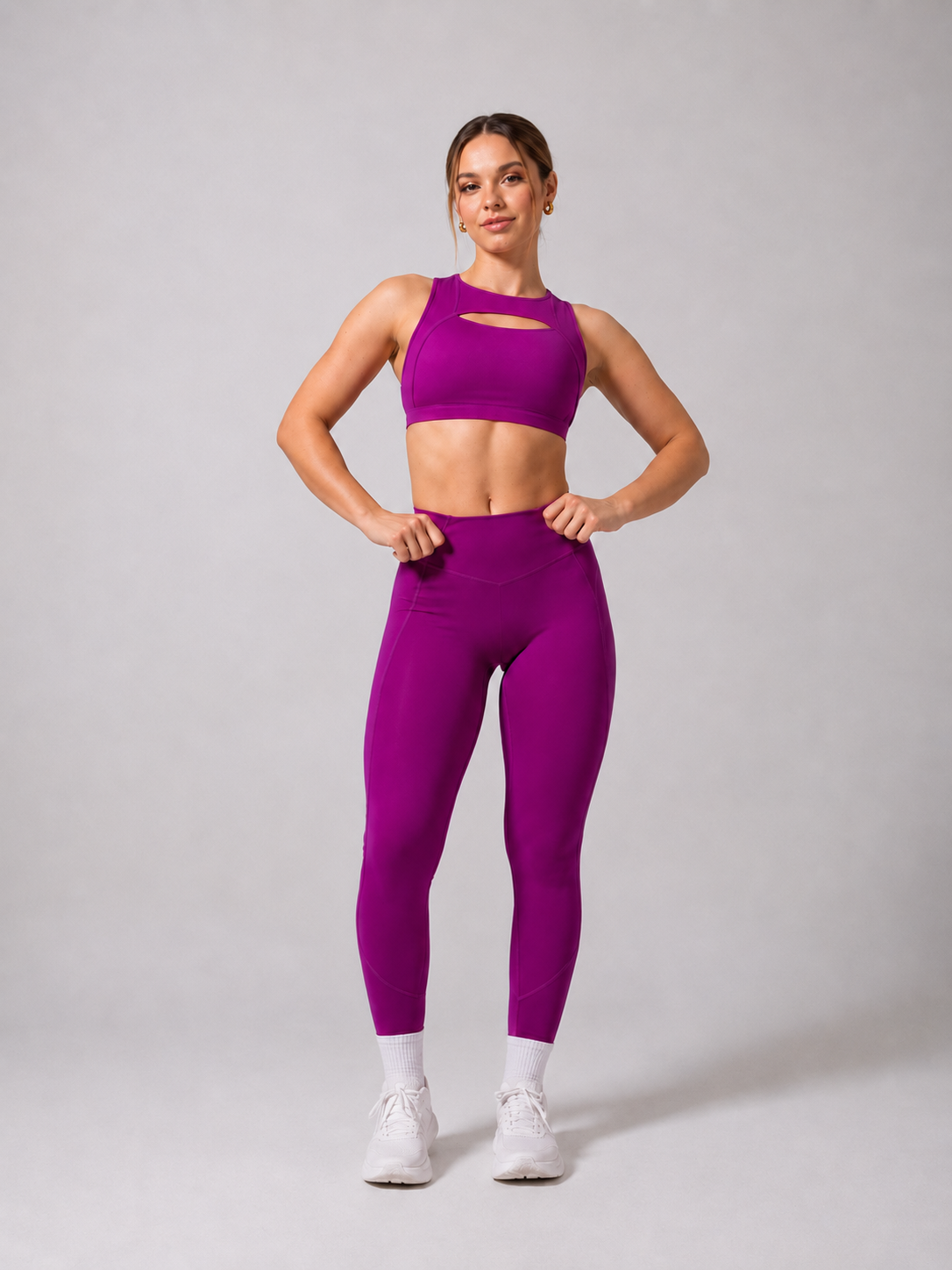 Sprint Her Sports Bra - Grape Juice