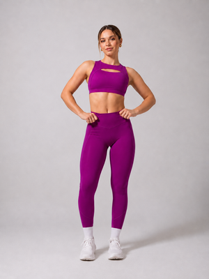 Sprint Her Sports Bra - Grape Juice