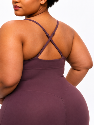 Shape Shifter Bodysuit - Smoked Cherry