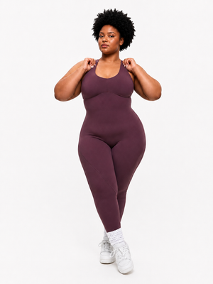 Shape Shifter Bodysuit - Smoked Cherry
