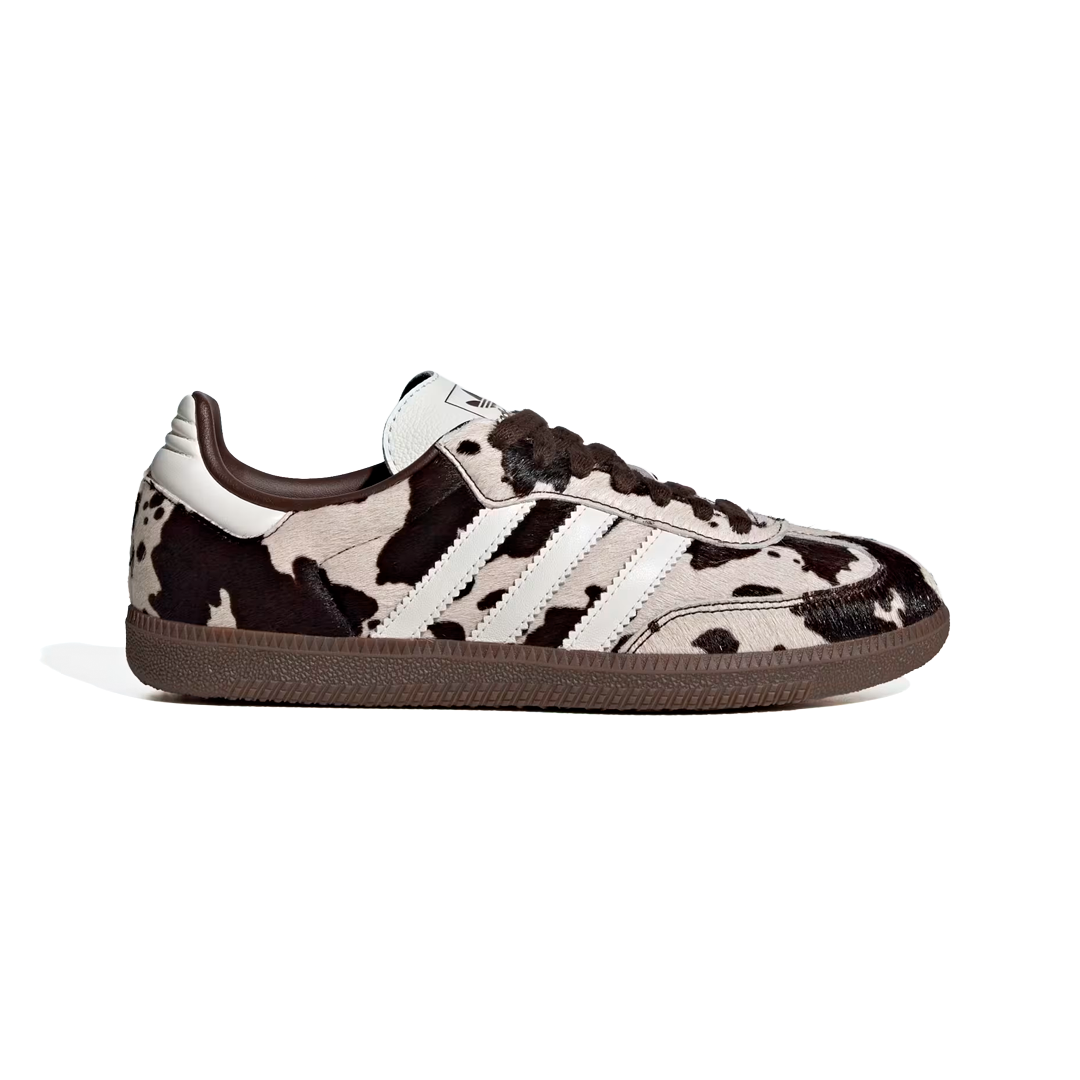 Samba OG "Cow Dark Brown Print"