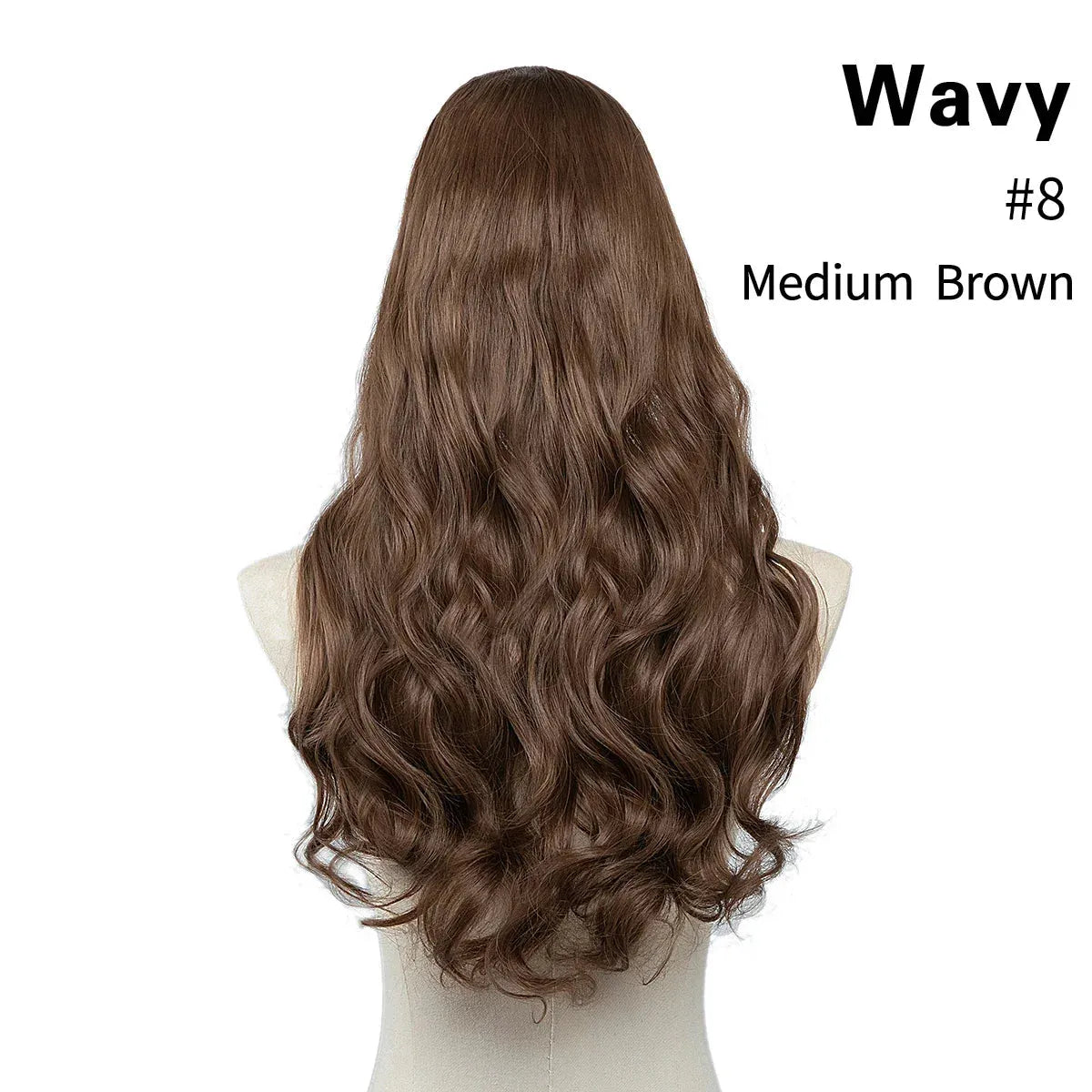 Wavy U-Part Clip-In Extensions