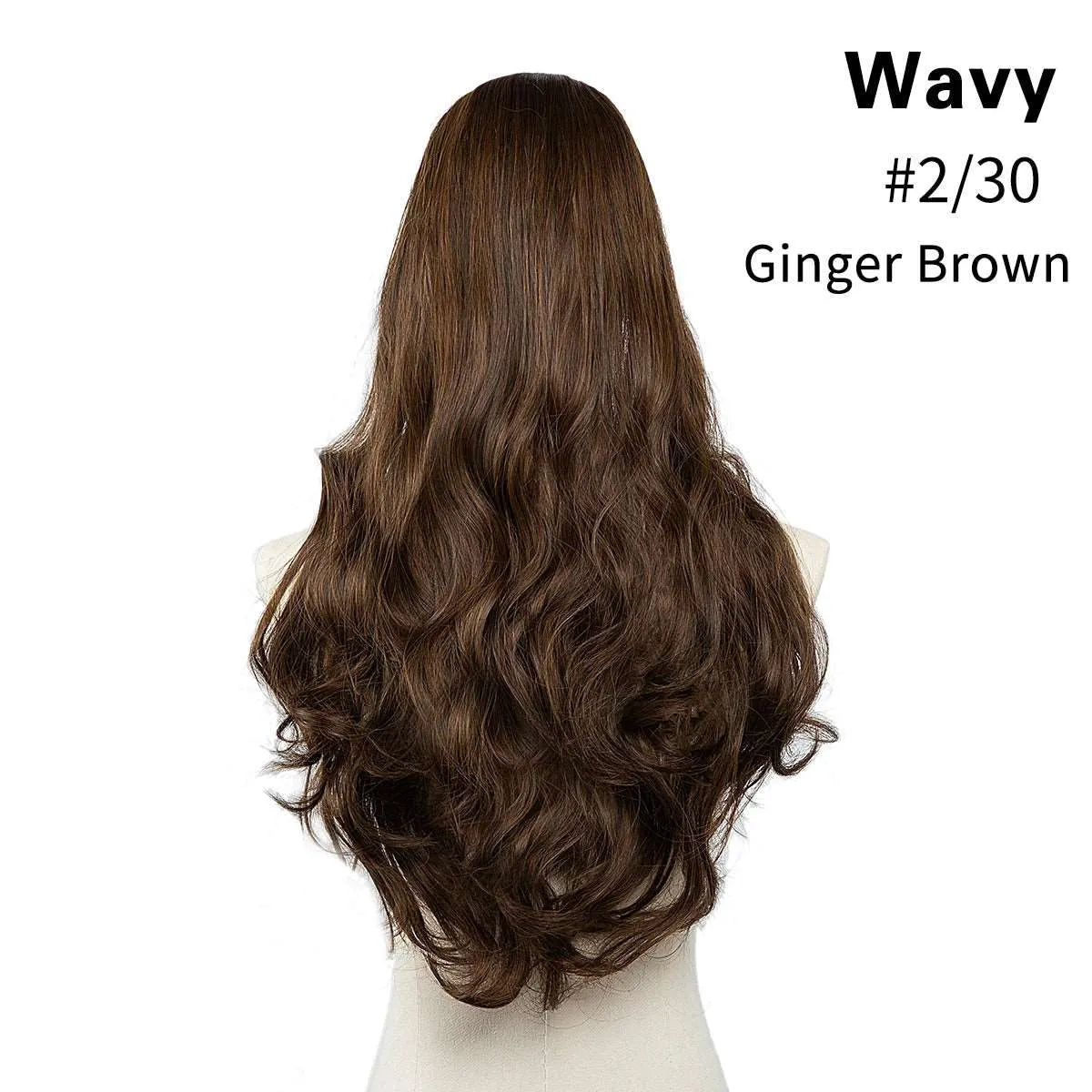 Wavy U-Part Clip-In Extensions
