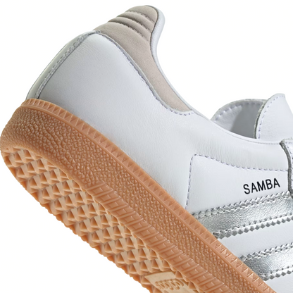 Samba OG "Metallic White"
