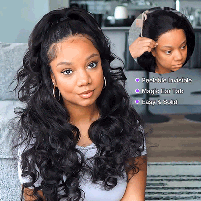 Body Wave Wig – Glueless HD Lace 13x4/13x6, Pre-Curled