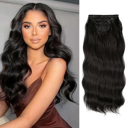 22” Clip-In Hair Extensions – Full Volume Set (4 Pieces)