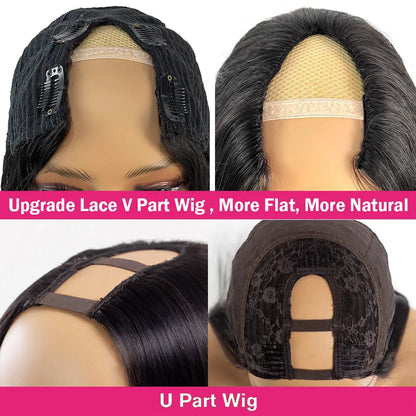 Kinky Curl V-Part Wig – 250% Volume