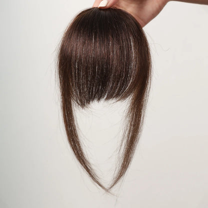 Clip-In Bangs with Temples – 100% Natural Human Hair