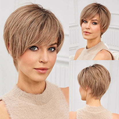 Elegance Pixie Wig – HD Lace Remy Hair