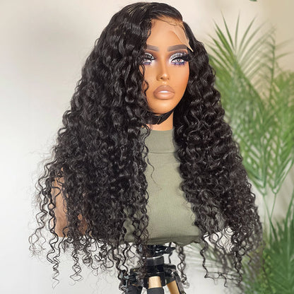Deep Wave HD Lace Wig – Glueless 13x4 C-Part