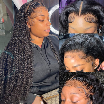 Curly HD Lace Wig – Glueless 13x4 Fit