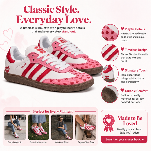 Samba OG "Love x Comme Des Garçons"
