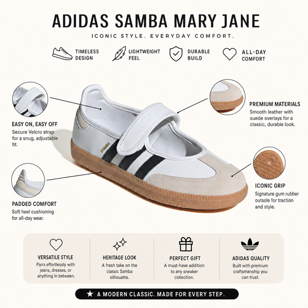 Samba Jane "White Black"