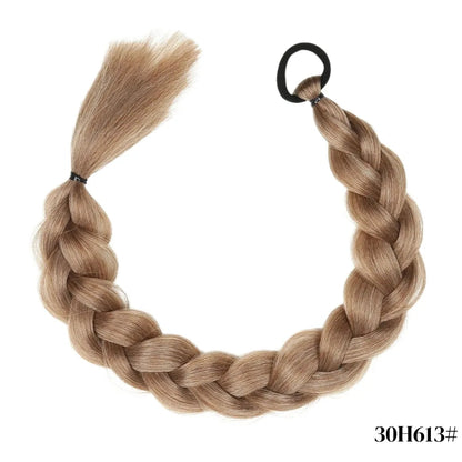 Twist Braid Ponytail with Band – 24"-34"