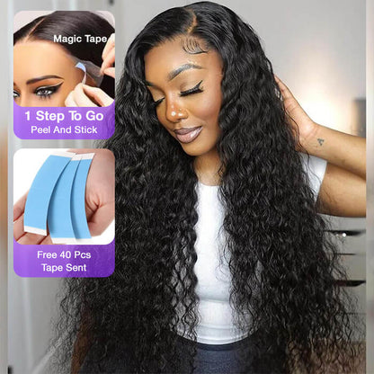 Water Wave Lace Wig – Glueless 13x6 HD Fit