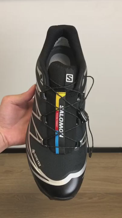 XT-6 Gore-Tex "Black Silver"