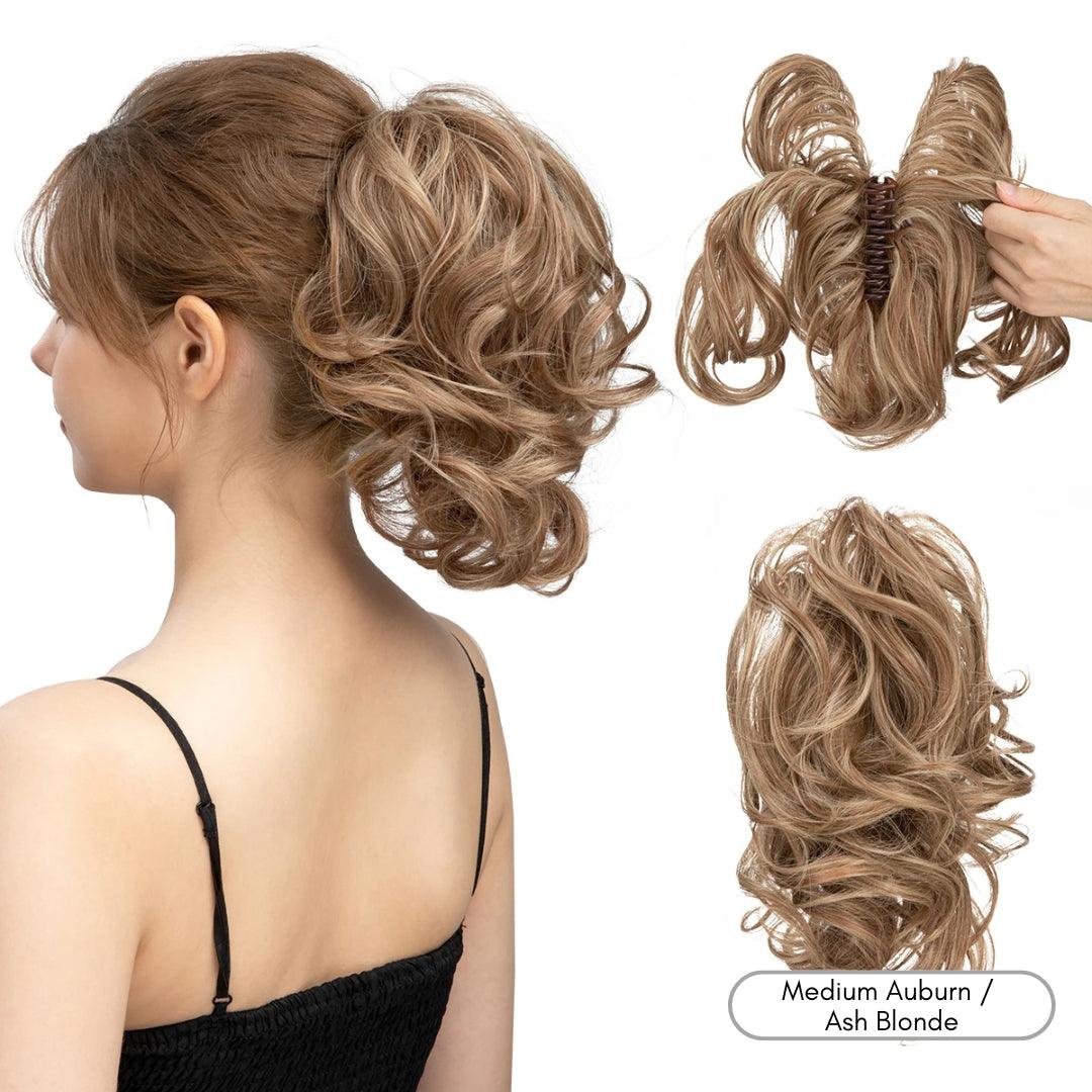 Wavy Claw Clip Ponytail Extension – Instant Volume in Synthetic Fiber
