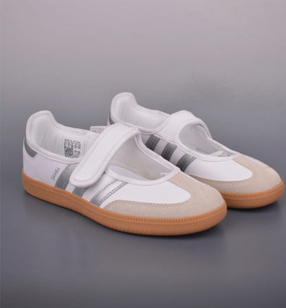 Samba Jane White Silver