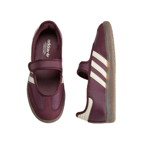 Samba Jane "Maroon White"