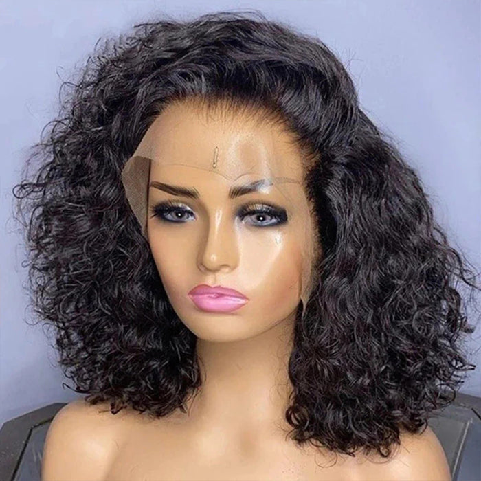 Short Water Wave Bob Wig – 13x4 HD Lace